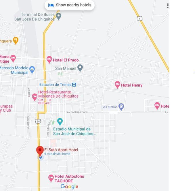 El Suto-Aparthotel San José de Chiquitos Dış mekan fotoğraf
